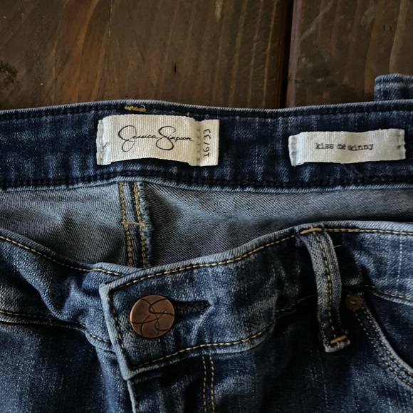 Jessica Simpson Dark Blue Skinny Jeans - Picture 3 of 3
